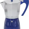 G.A.T. Moka Delizia 9-Cup Moka Pot - Blue