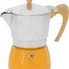 G.A.T. Moka Delizia 3-Cup Moka Pot - Yellow