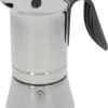 G.A.T. Moka Lady 6-Cup Stainless Steel Moka Pot