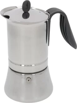 G.A.T. Moka Lady 6-Cup Stainless Steel Moka Pot