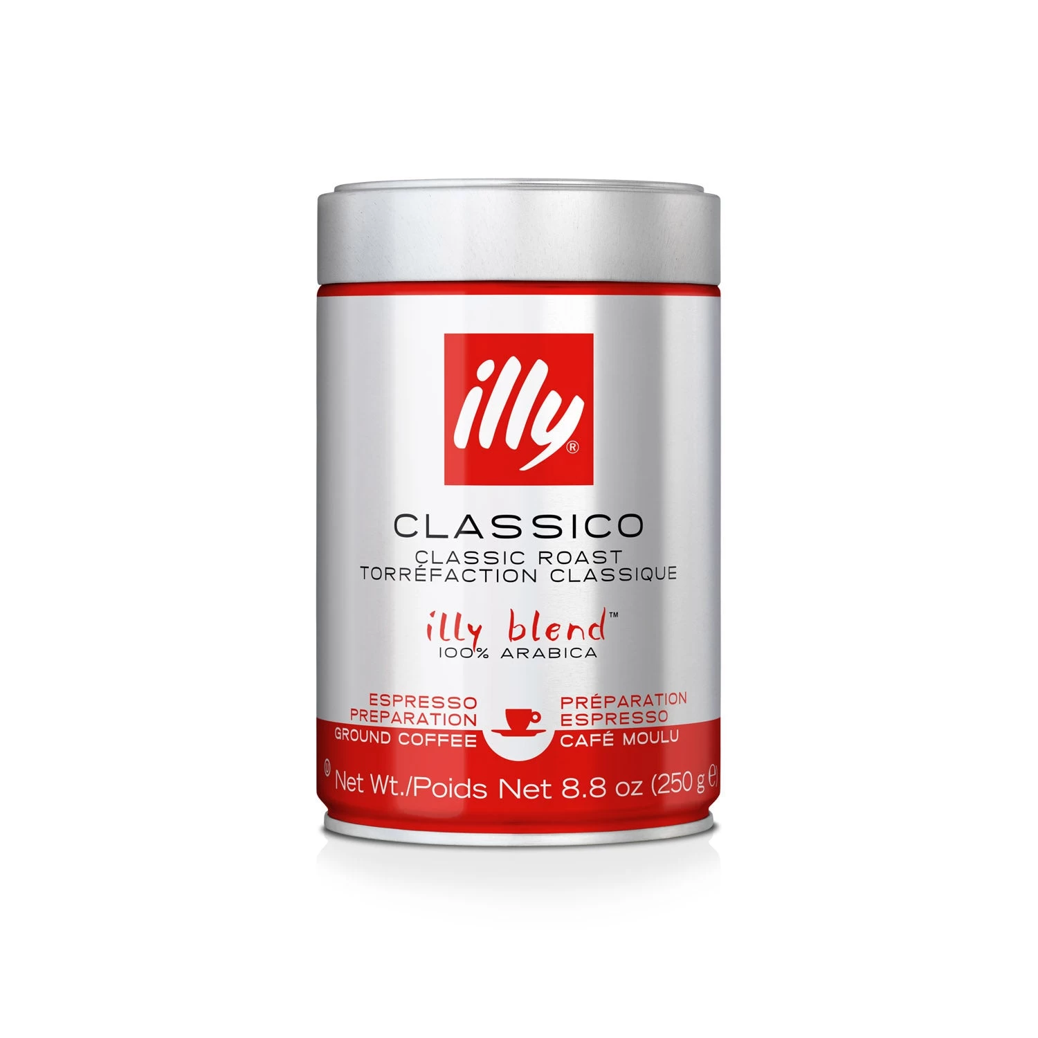 Illy Ground Espresso Classico Coffee - Medium Roast