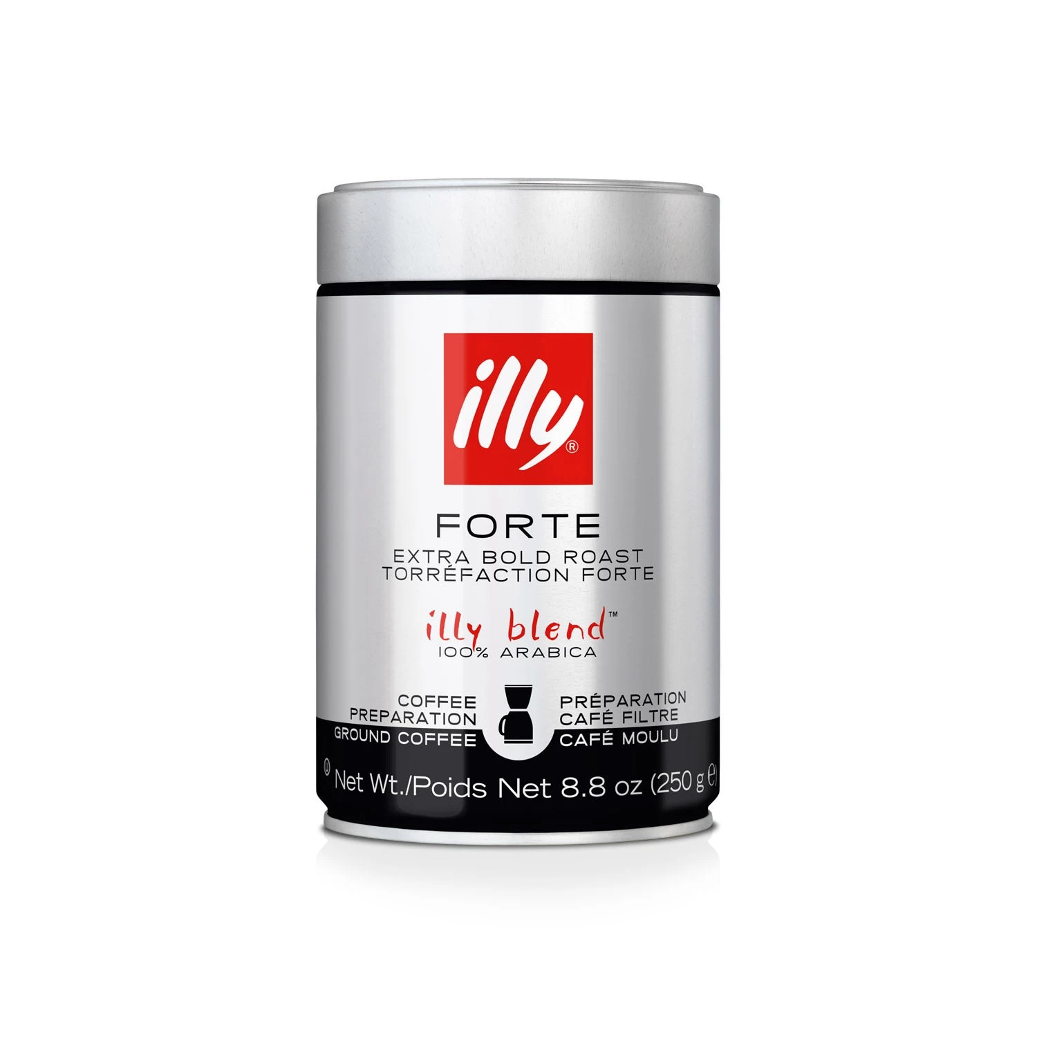 Illy Ground Drip Forte Coffee - Extra Bold Roast