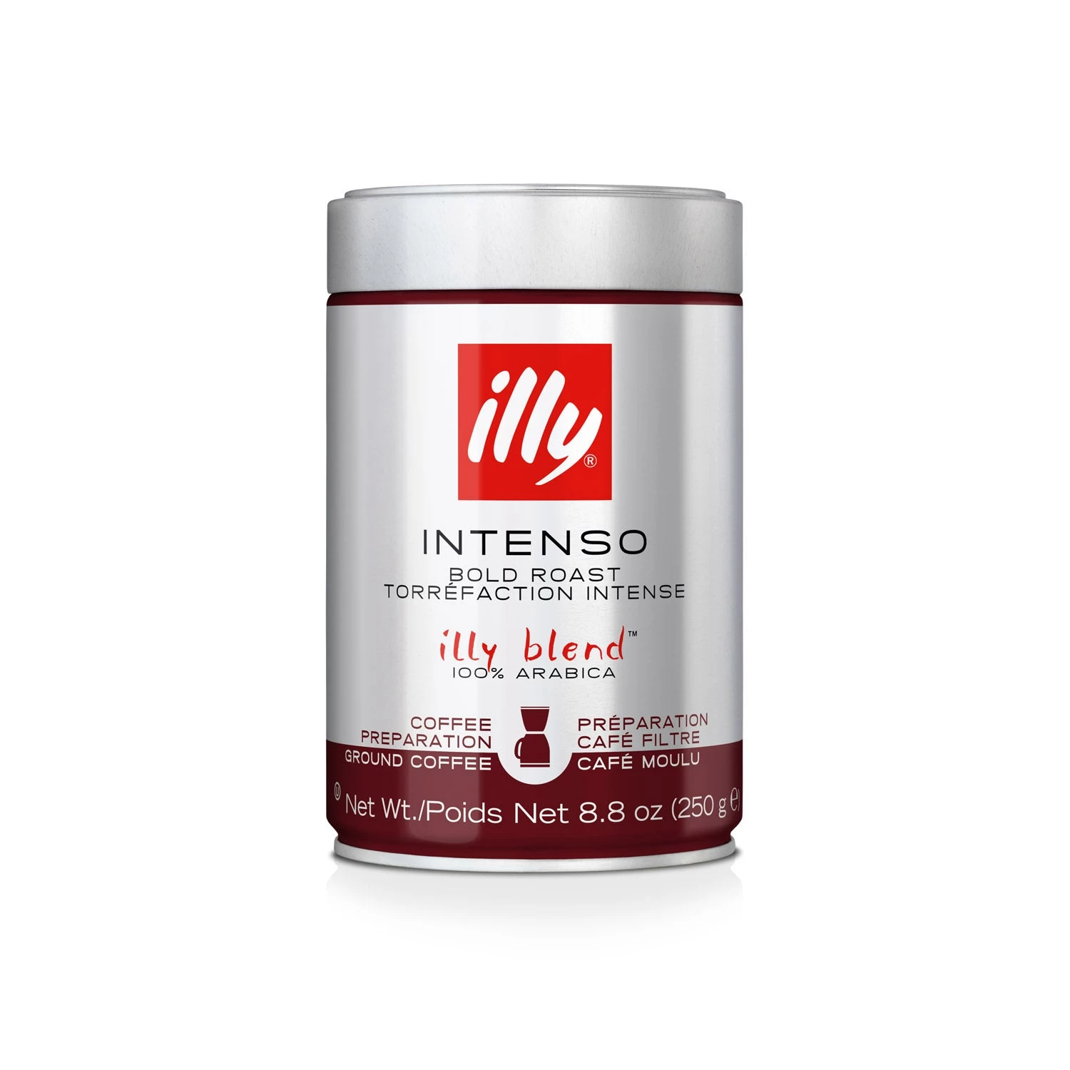 Illy Ground Drip Intenso Coffee - Dark Roast