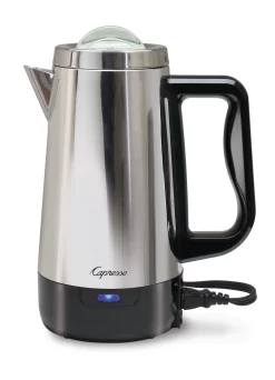 Capresso Perk Electric Percolator 8-Cup