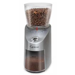 Capresso Infinity Plus Conical Burr Coffee Grinder In Metal