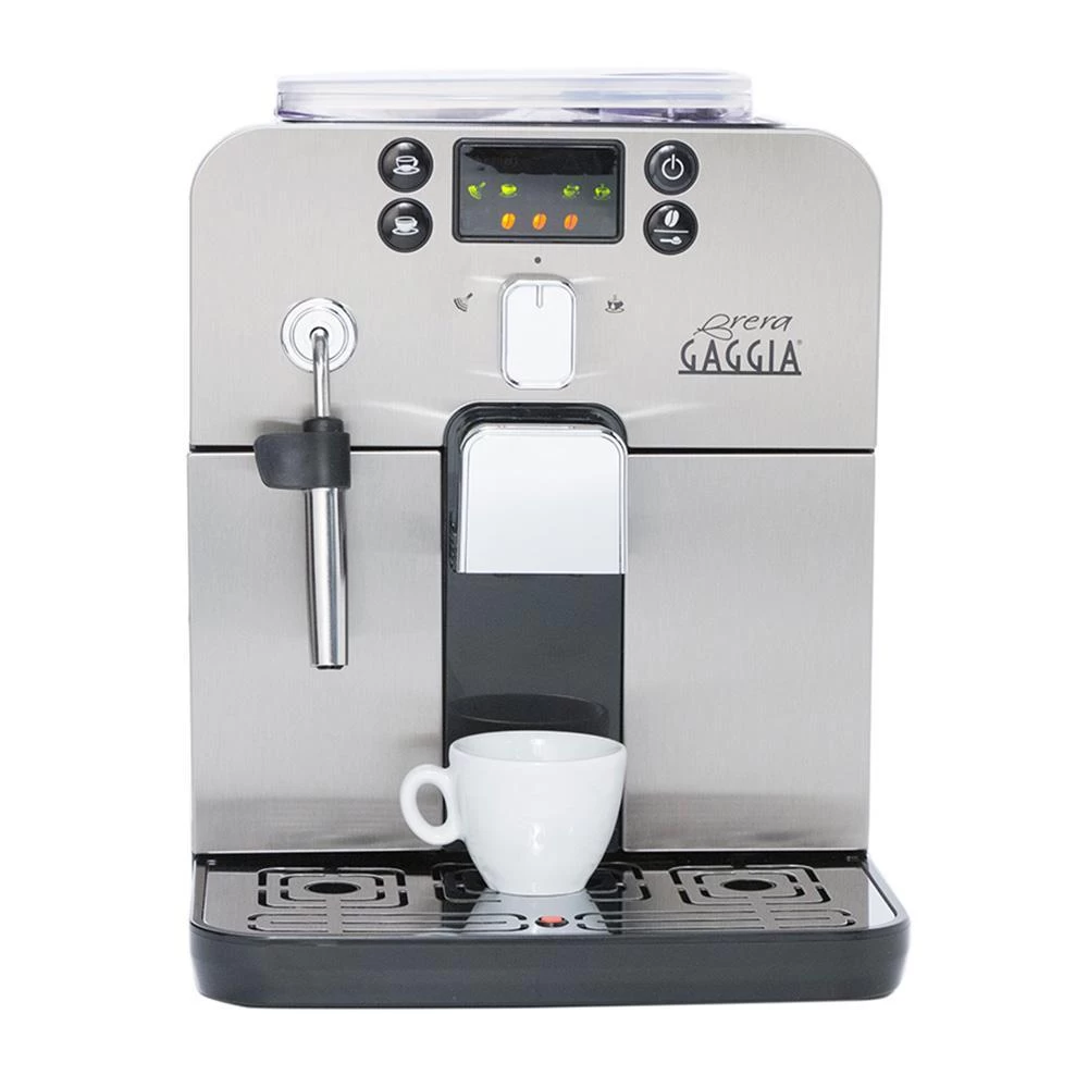 Gaggia Brera Cappuccino Espresso Machine In Silver - Image 4