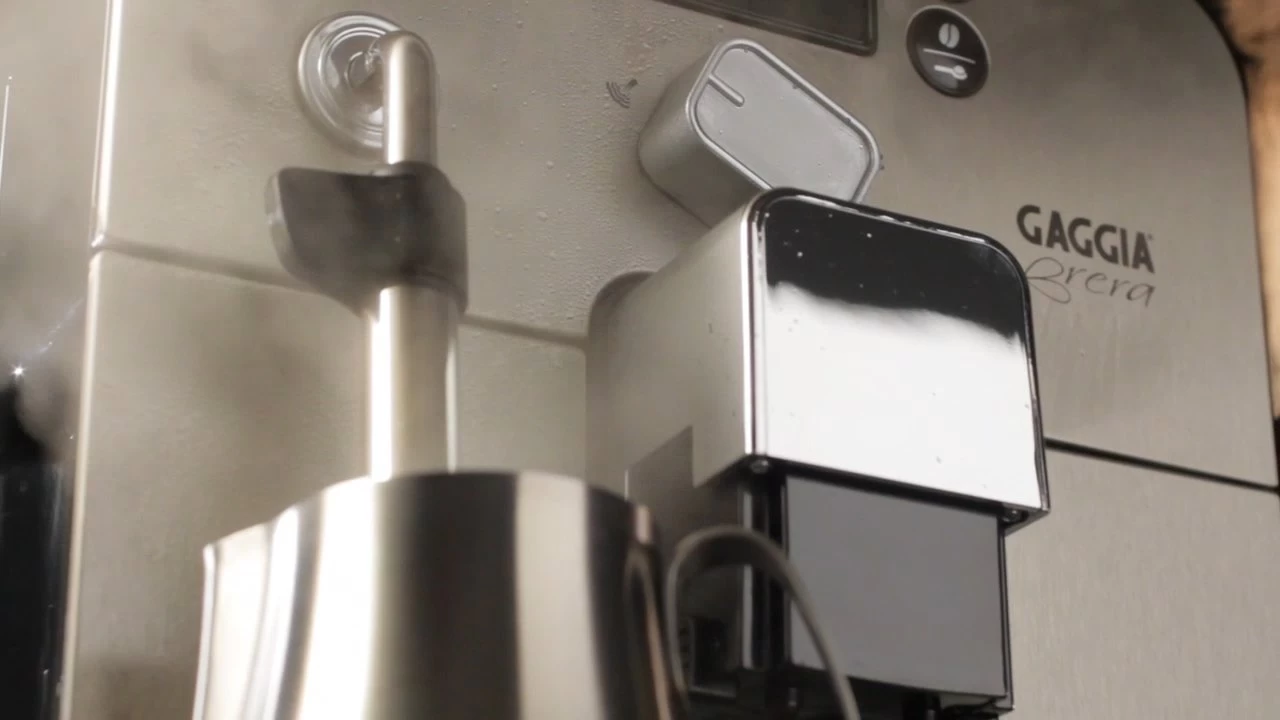 Gaggia Brera Cappuccino Espresso Machine In Silver - Image 7