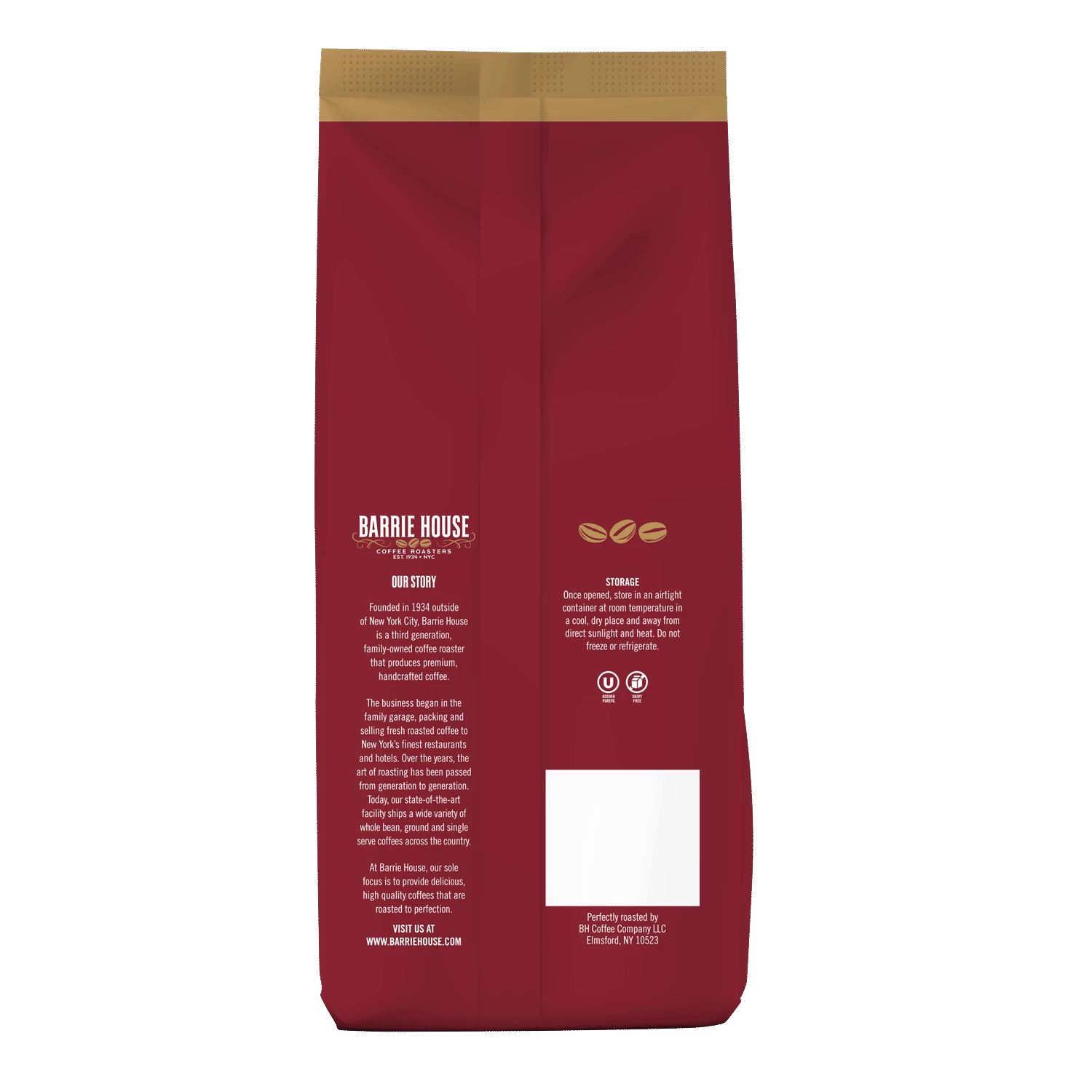 Barrie House Costa Rican La Alianza Tierra Madre Single Origin Fair Trade Organic Coffee - Image 2