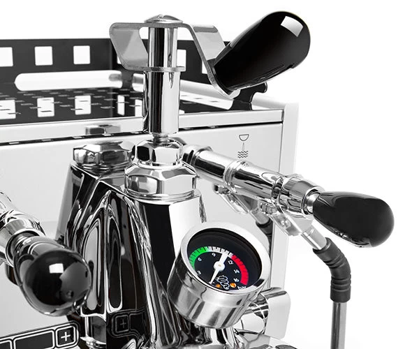 Bezzera Aria PID Espresso Machine With Flow Control - Total Black With Rosewood - Image 7