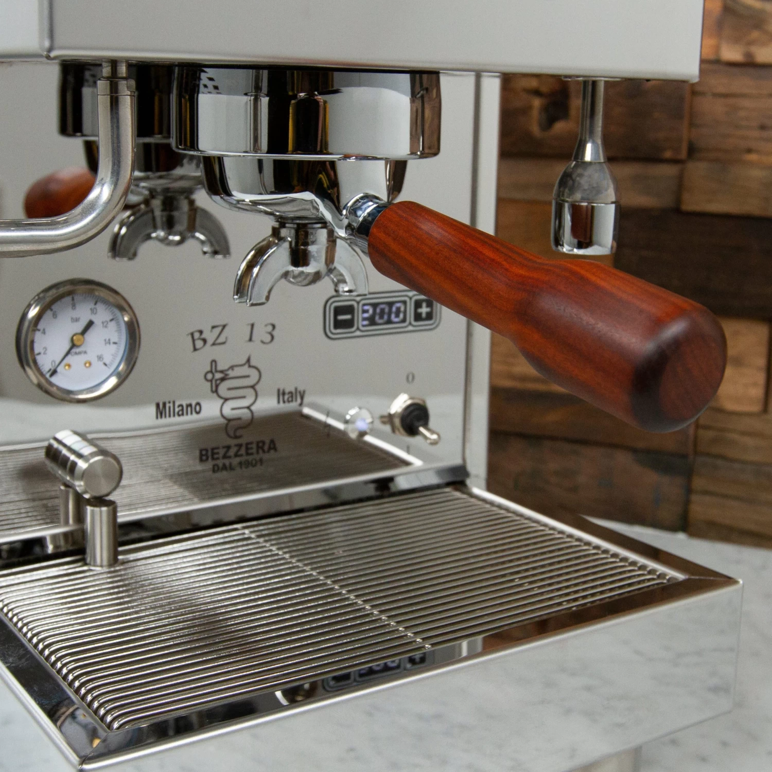 Bezzera BZ13 DE Bianco Espresso Machine - Rosewood - Special Edition - Image 4