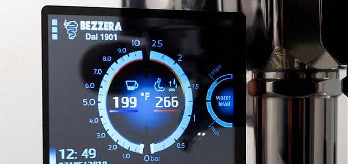 Bezzera DUO MN Dual Boiler Espresso Machine - Total White - Image 5