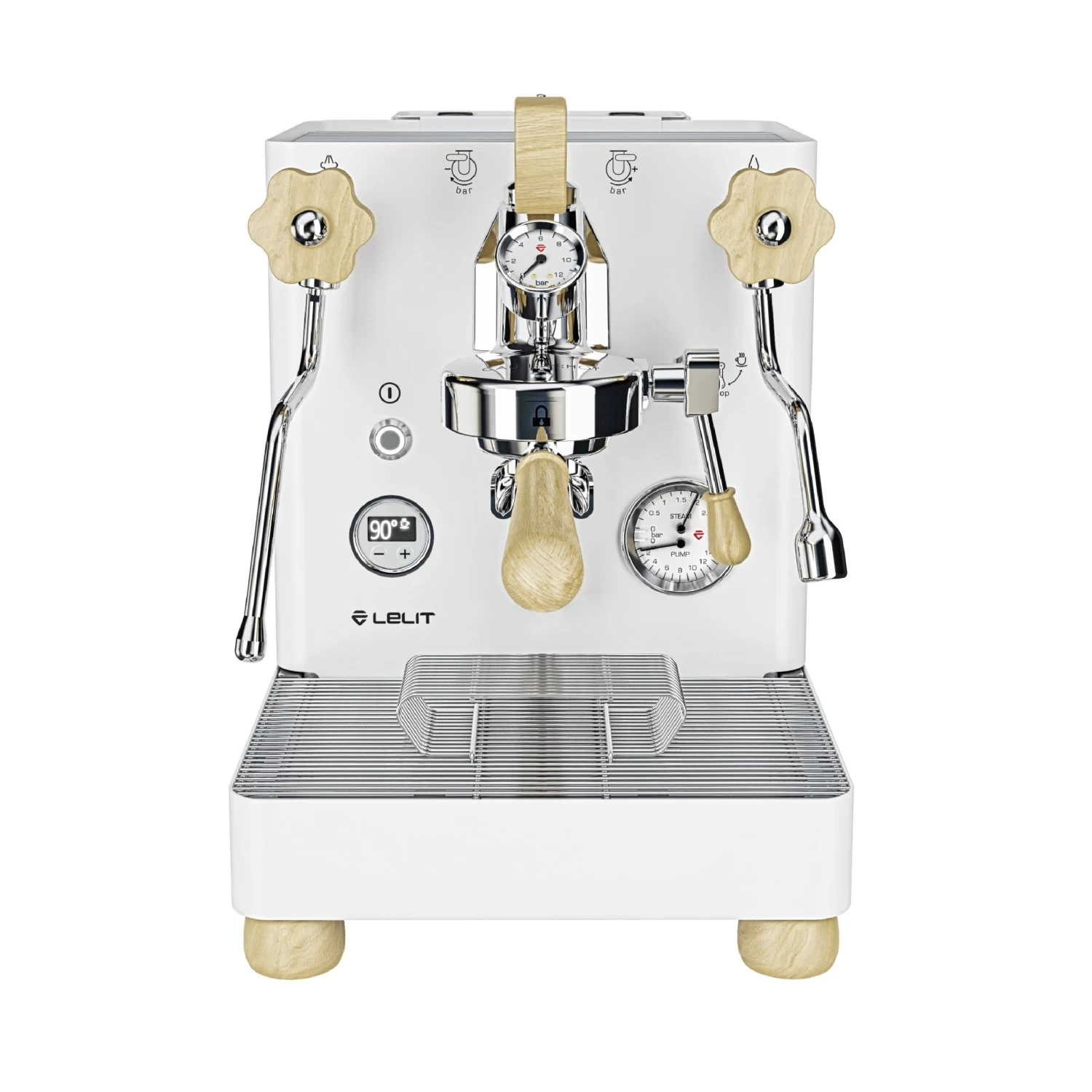 Lelit Bianca V3 Dual Boiler Espresso Machine - Matte White - Image 2