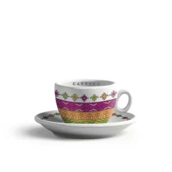 Carraro Caffe Del Villaggio Cup And Saucer - Cappuccino