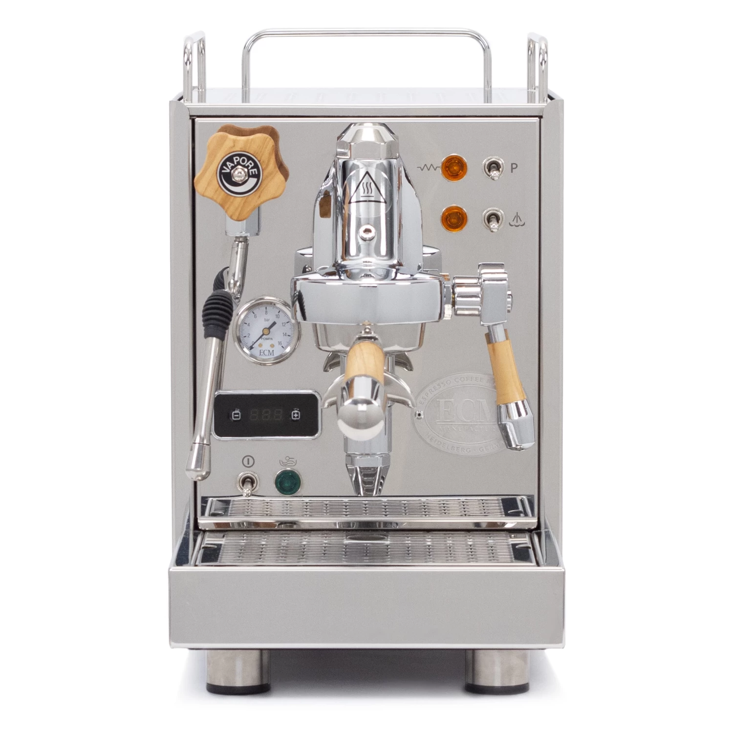 ECM Classika PID Espresso Machine - Olive Wood - Image 2