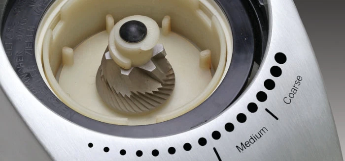 Capresso Infinity Plus Conical Burr Coffee Grinder In Metal - Image 6