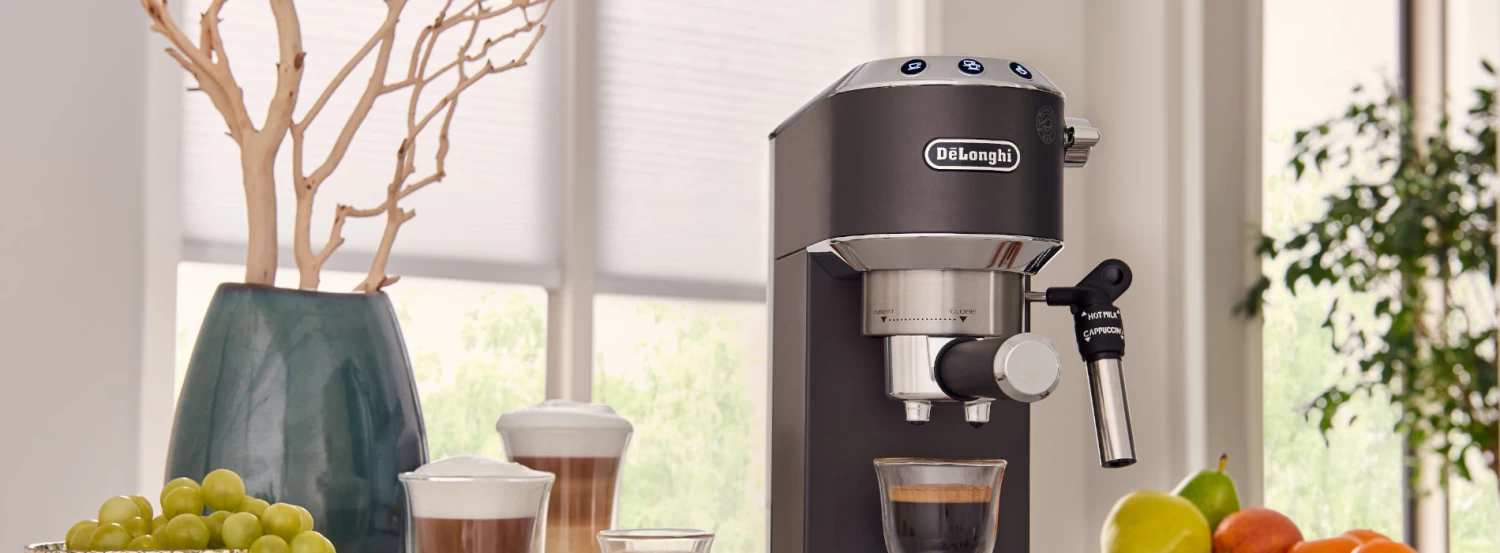 DeLonghi EC685BK Dedica Deluxe Espresso Machine - Black - Image 11