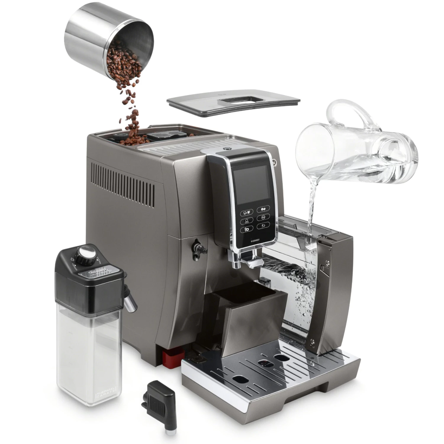 DeLonghi Dinamica Plus Connected ECAM37095TI Espresso Machine - Image 3