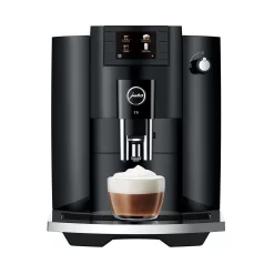 JURA E6 Automatic Espresso Machine In Piano Black (NAA)