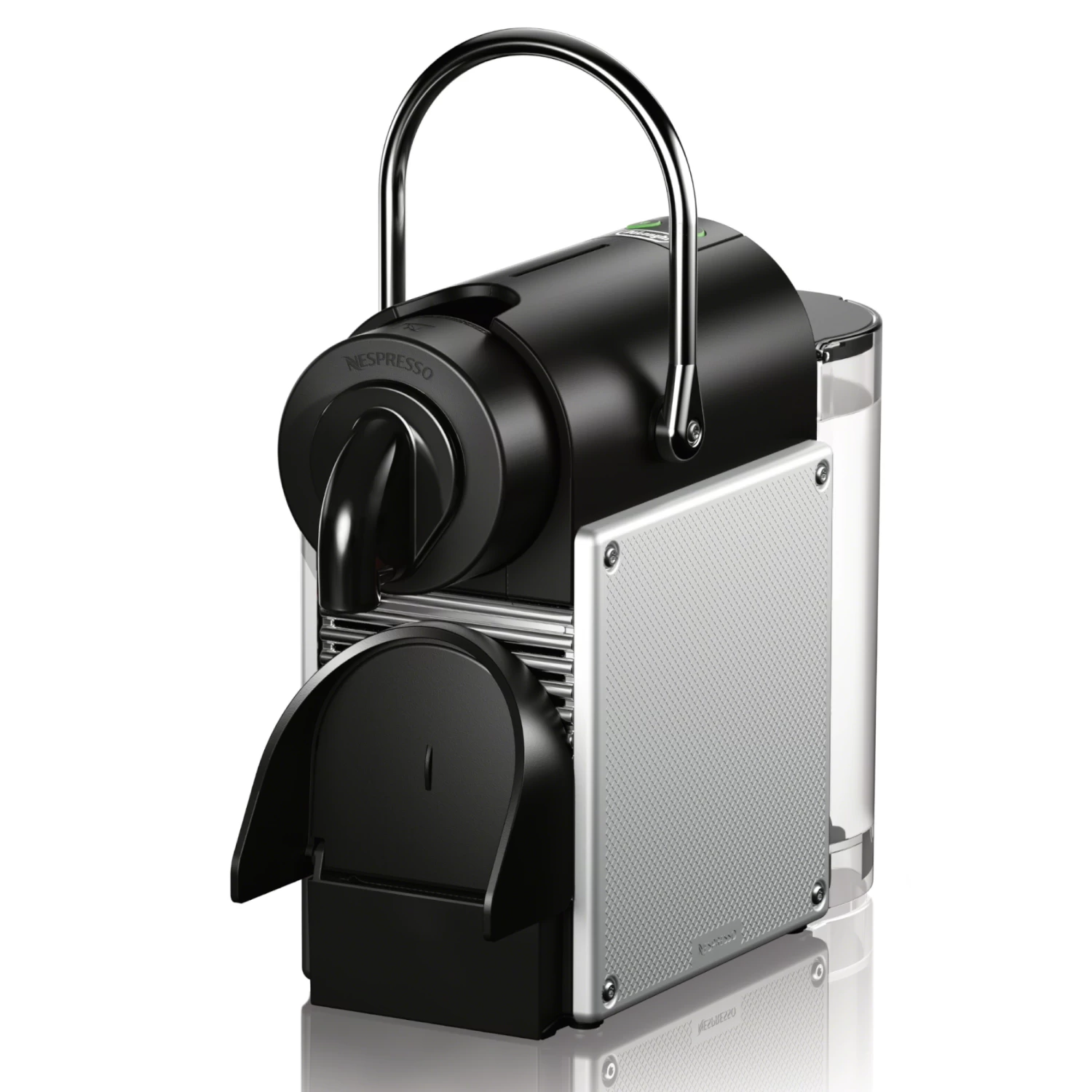 Nespresso Pixie Espresso Machine By DeLonghi With Aeroccino - Aluminum - Image 3