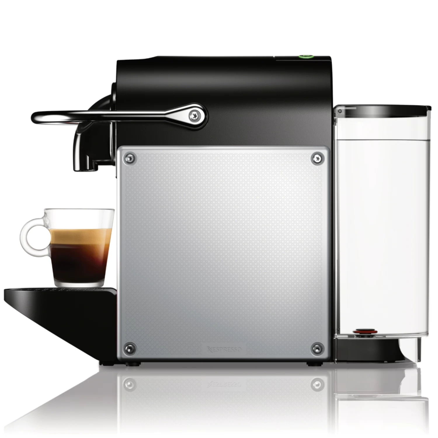 Nespresso Pixie Espresso Machine By DeLonghi With Aeroccino - Aluminum - Image 4