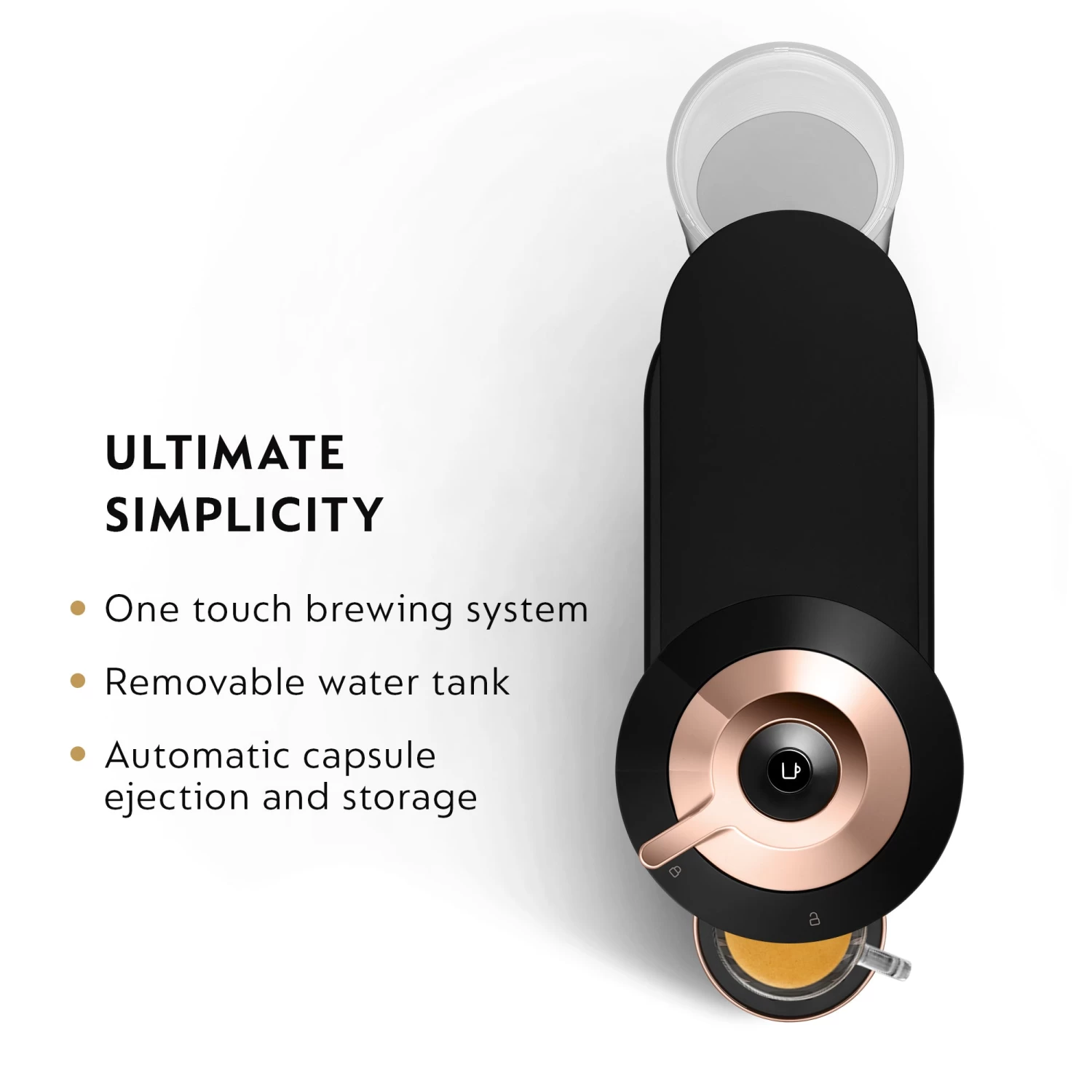 Nespresso Vertuo Next Premium Espresso Machine By DeLonghi With Aeroccino - Black Rose Gold - Image 12