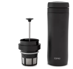 Espro P1 Travel Press For Coffee - Black