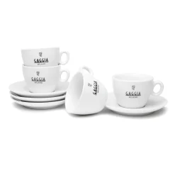 Gaggia Set Of 4 Cappuccino Cups