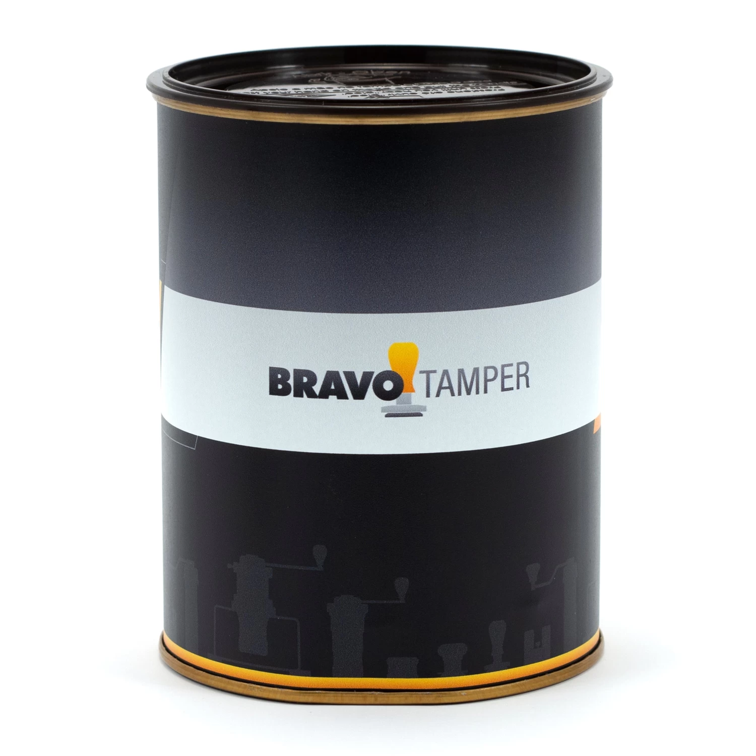 Bravo 58.5 Mm Espresso Tamper Aluminum Handle - Matte Black - Image 5