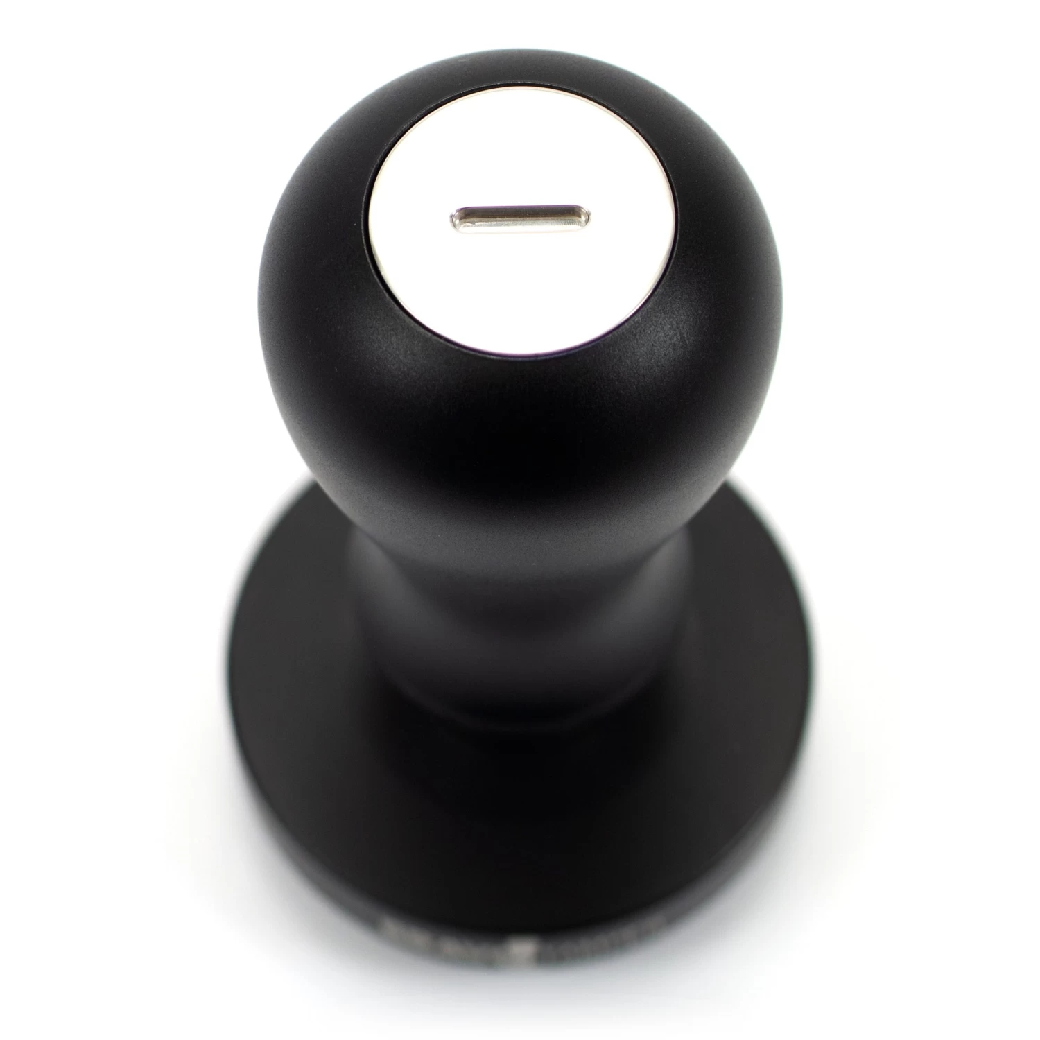 Bravo 58.5 Mm Espresso Tamper Aluminum Handle - Matte Black - Image 2