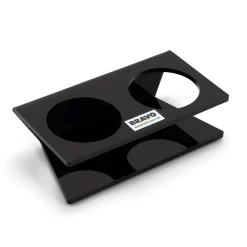 Bravo Acrylic Tamper And Distributor Stand - Black