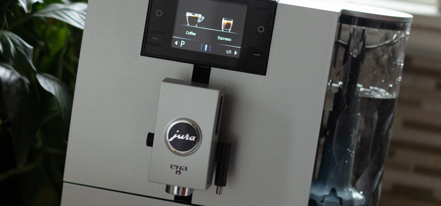 JURA ENA 8 Espresso Machine - Full Nordic White - Image 10