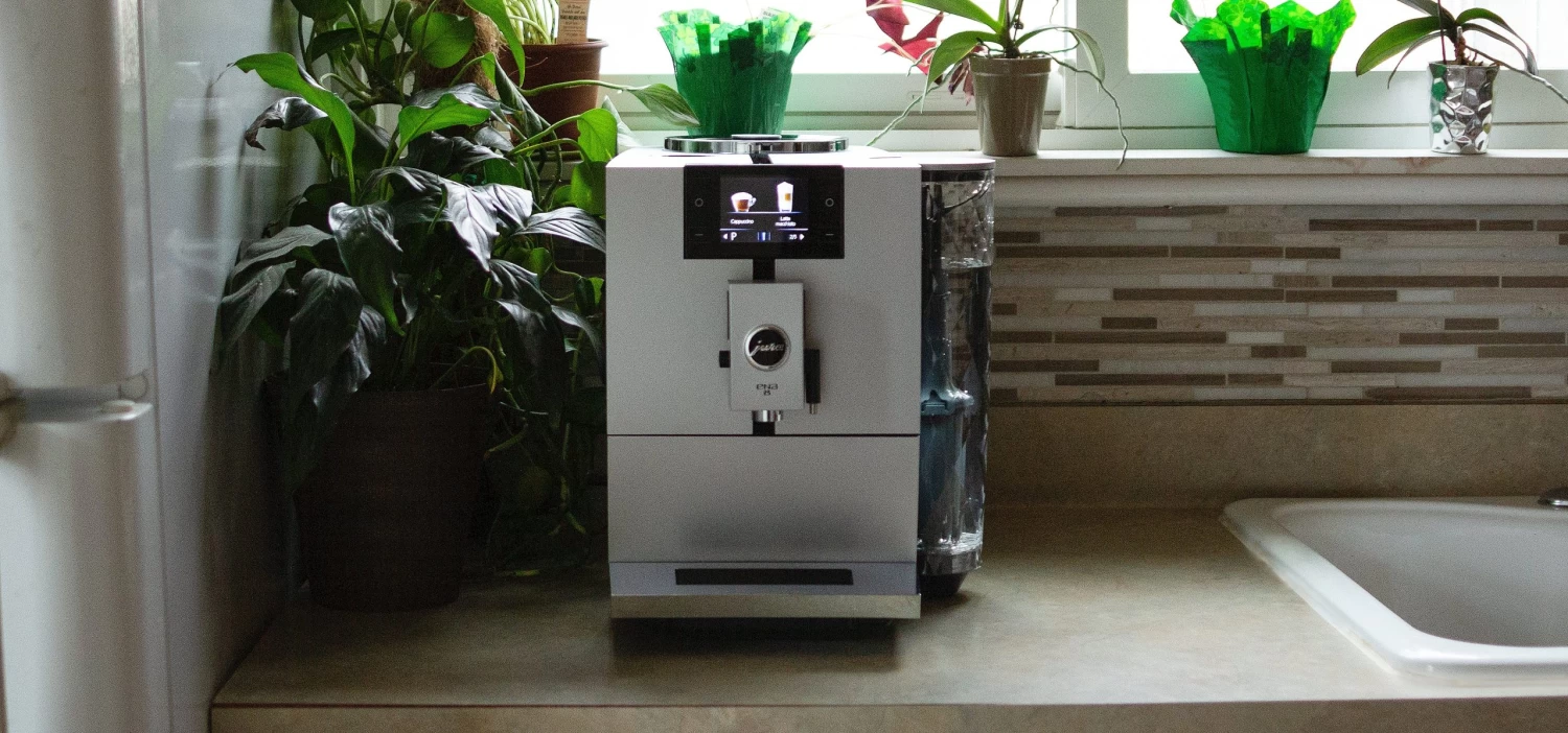 JURA ENA 8 Espresso Machine - Full Nordic White - Image 13