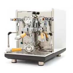 ECM Synchronika Espresso Machine With Flow Control - Olive Wood