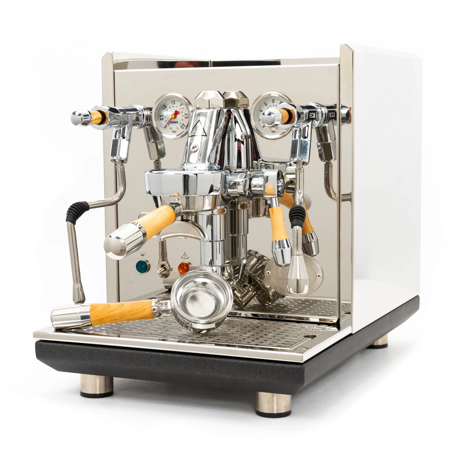 ECM Synchronika Espresso Machine - Olive Wood