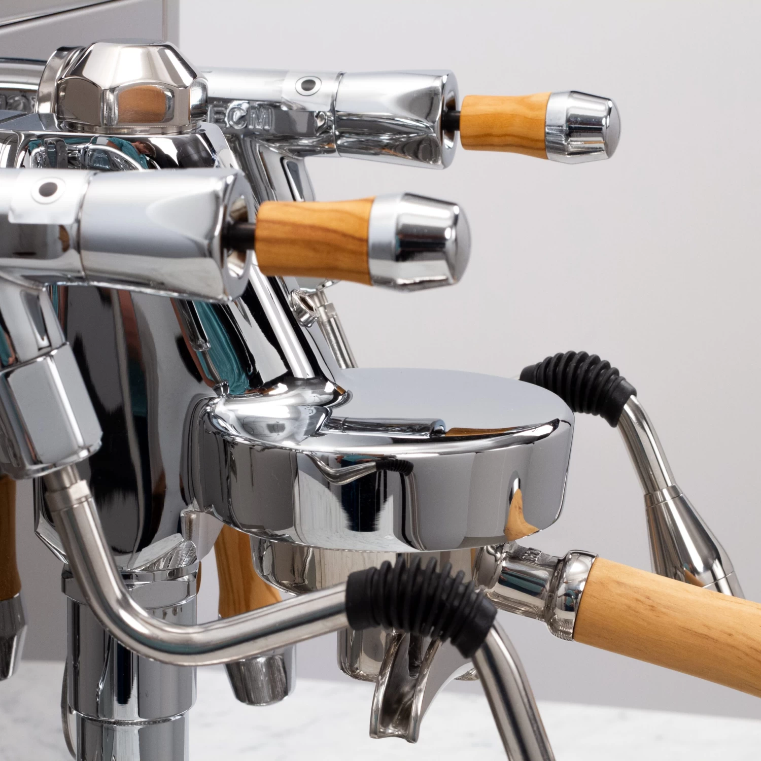 ECM Technika V Profi PID Espresso Machine - Olive Wood - Image 4