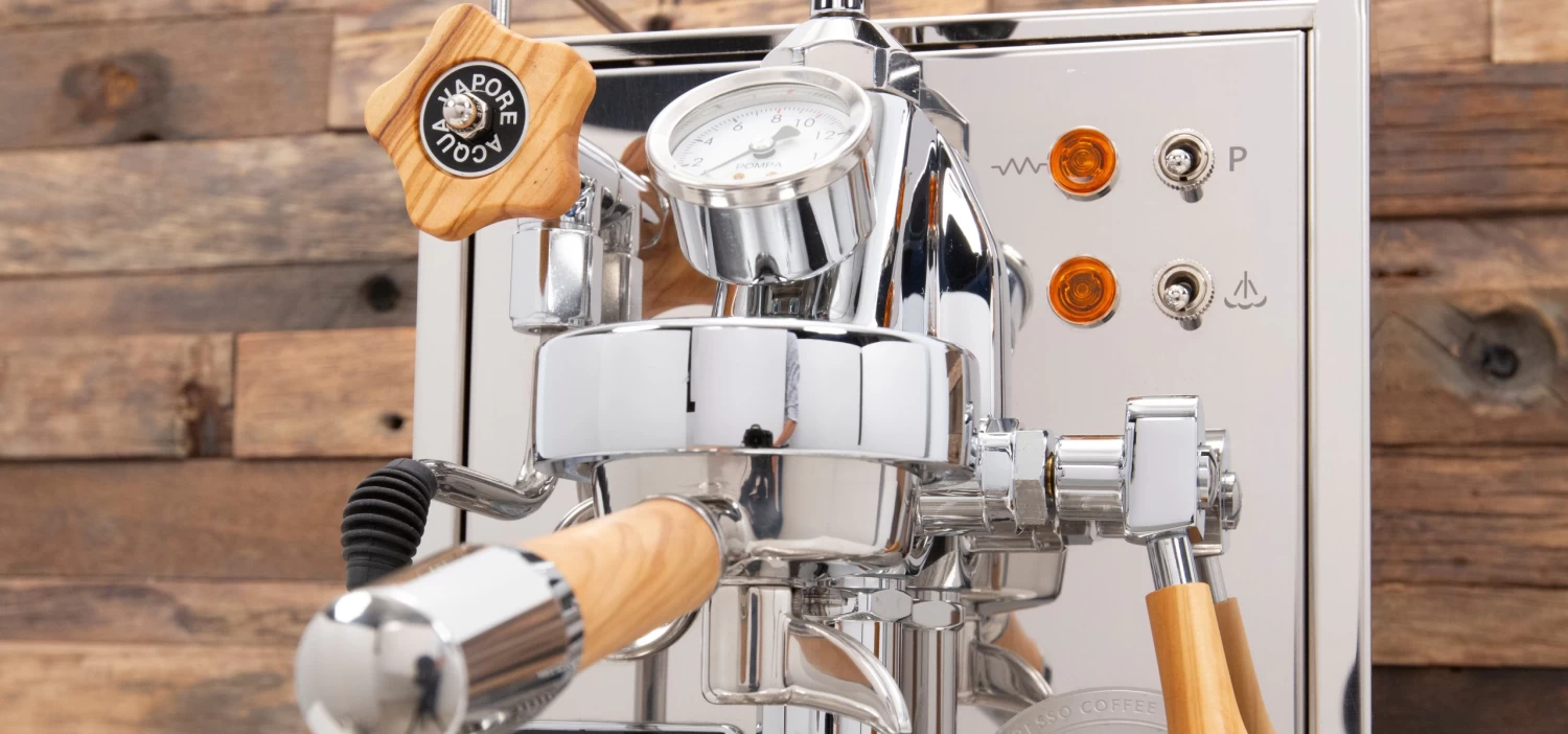 ECM Classika PID Espresso Machine With Flow Control - Olive Wood - Image 9