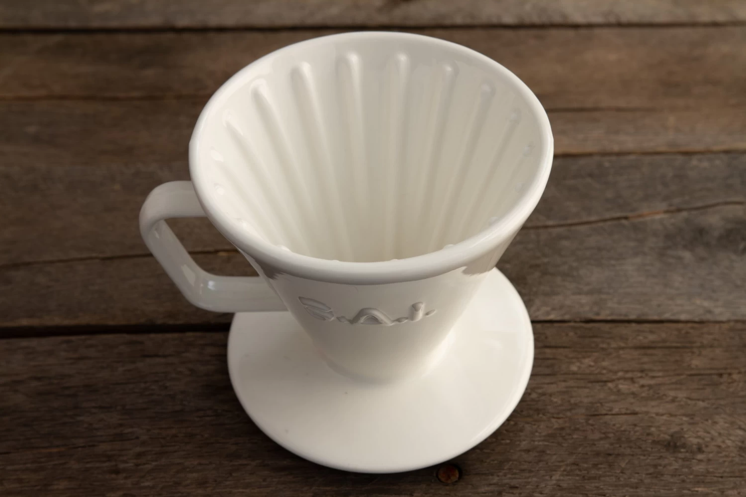 Saint Anthony Industries C70 Ceramic Pourover Brewer - White - Image 2