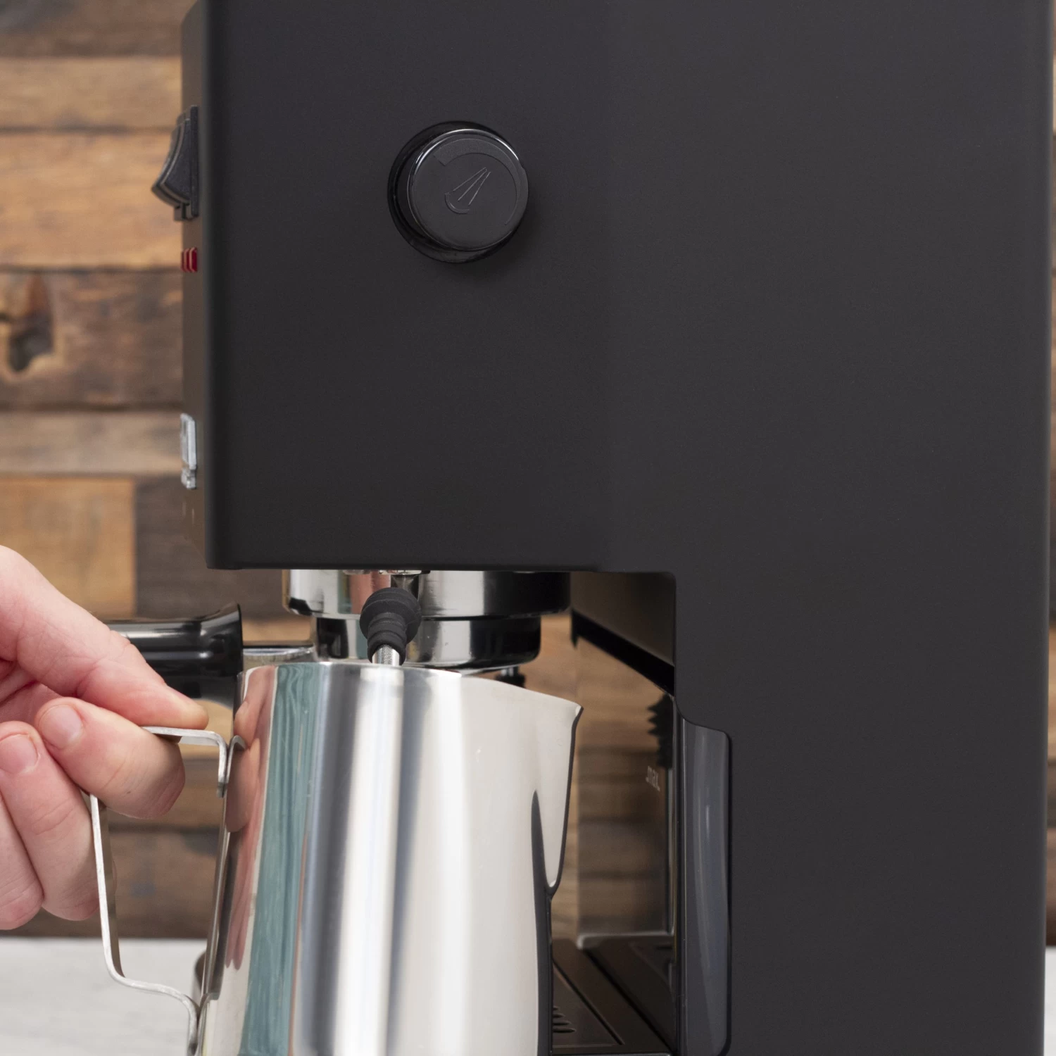 Gaggia Classic Evo Pro Espresso Machine In Thunder Black With Tiger Maple - Image 5