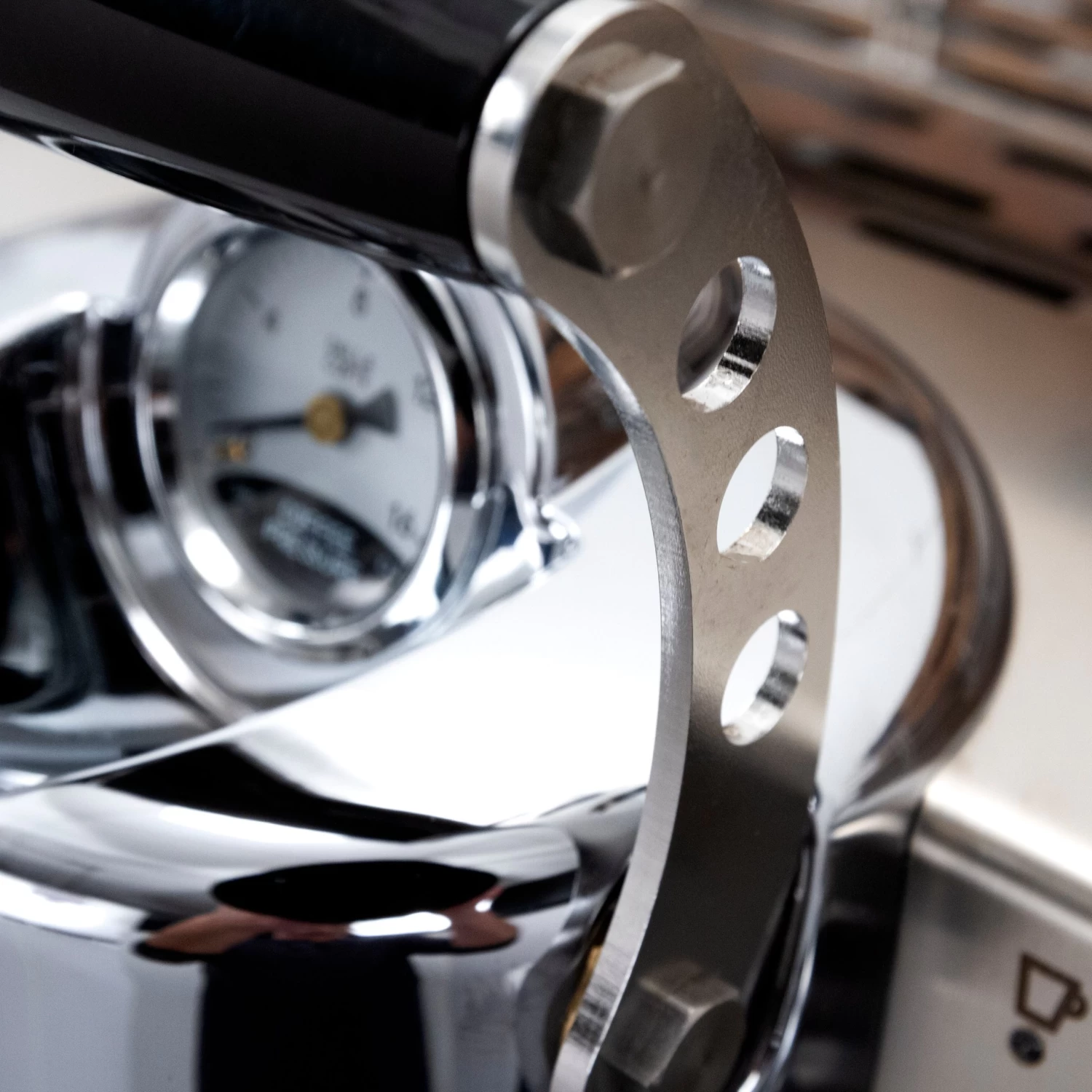 Dalla Corte Mina Espresso Machine (220v) - Country Blue - Image 8