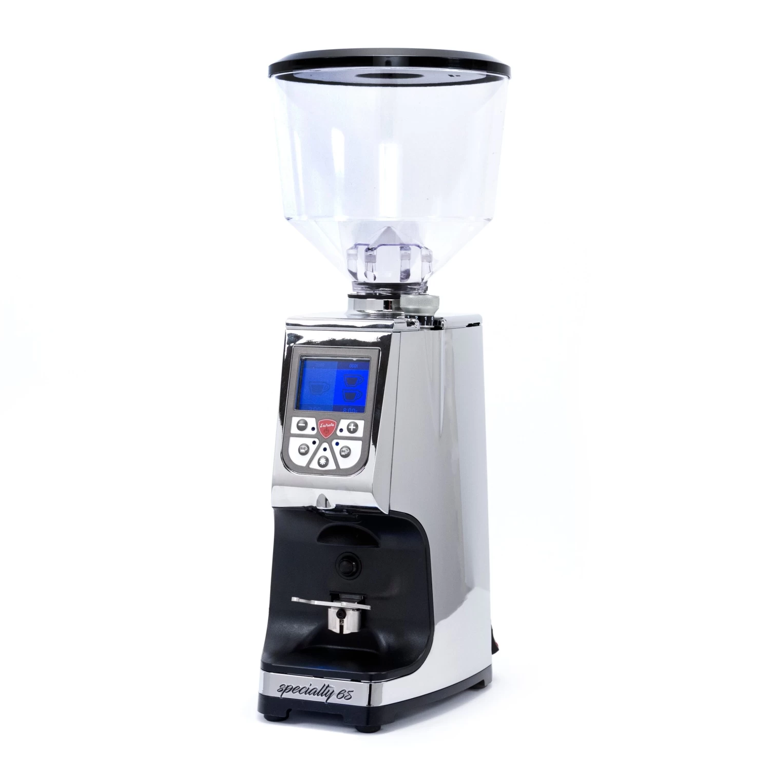Eureka Atom Specialty 65 In Espresso Grinder Chrome