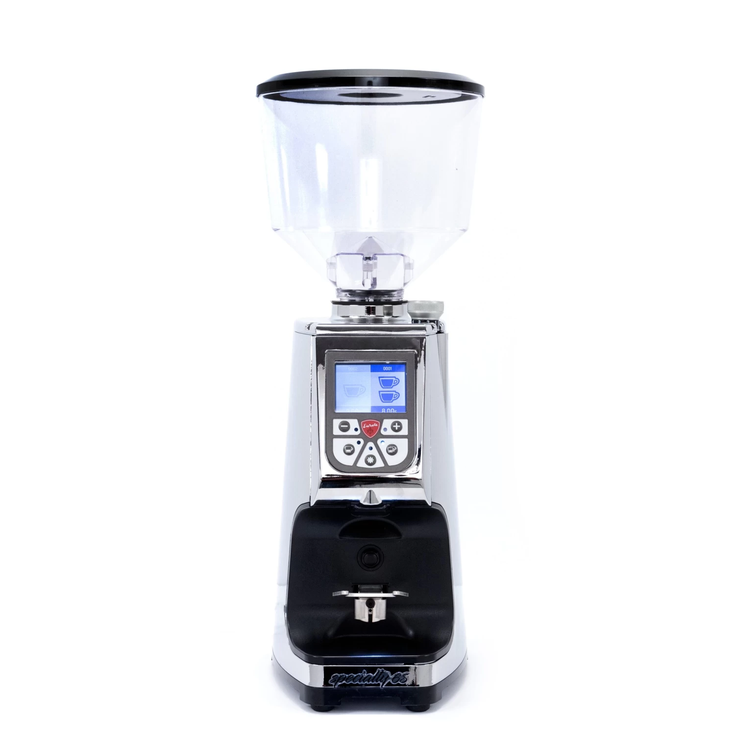 Eureka Atom Specialty 65 In Espresso Grinder Chrome - Image 2