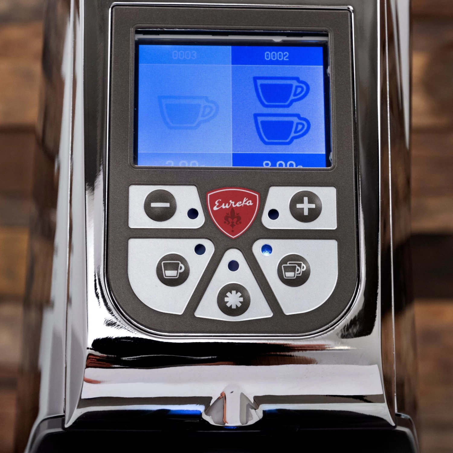 Eureka Atom Specialty 75 Espresso Grinder In Chrome - Image 5