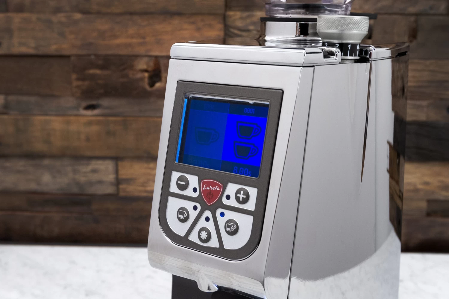 Eureka Atom Specialty 65 In Espresso Grinder Chrome - Image 10