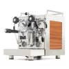 Profitec Pro 600 Dual Boiler Espresso Machine With Flow Control - Sapele Quarter Cut