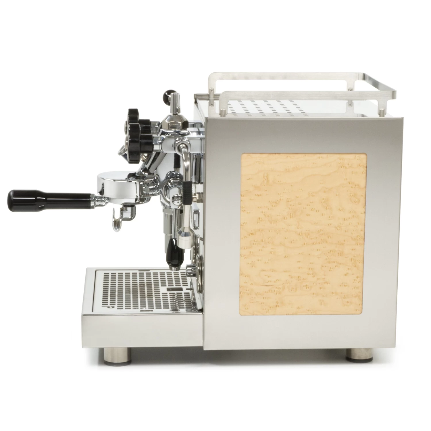 Profitec Pro 600 Dual Boiler Espresso Machine With Flow Control - Maple Birdseye - Image 2