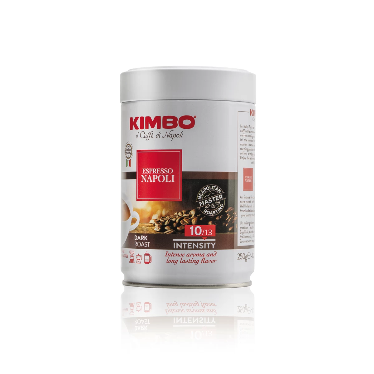 Kimbo Il Caffe Di Napoli Espresso Napoli Ground 250g - Tin - Image 2
