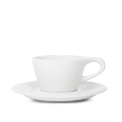 NotNeutral Cappuccino Cup And Saucer - White