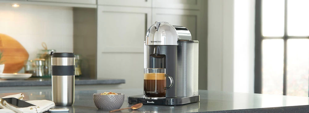 Nespresso VertuoPlus And Aeroccino Bundle In Black Matte - Image 2