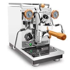 Profitec Pro 400 Espresso Machine With Flow Control And Olive Wood