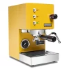 Profitec GO Espresso Machine - Yellow With Blackened Oak